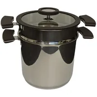 Sambonet 12 O Clock Edelstahl/Silikon grey Spaghet