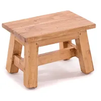 DESIGN DELIGHTS Blumenhocker, Honig, Holz, 30x21x20 cm, Wohnzimmer, Hocker,
