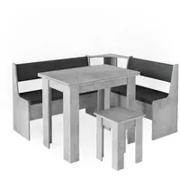 Vicco Roman Beton, 150 x 120 cm mit Tisch,