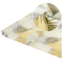 ANRO Wachstuchtischdecke Wachstischdecke Meterware Wachstuch abwaschbare Tischdecke PVC frei