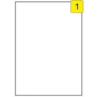 Livepac-Office 50 Etiketten / 50 Blatt DIN A4 /