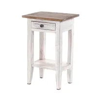 DESIGN DELIGHTS Telefontisch Mehrfarbig, Holz, 34x52x24 cm, Wohnzimmer, Wohnzimmertische,