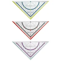 Herlitz Geometriedreieck "my.pen" / 25cm / mit Griff /