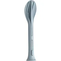 Koziol Klikk Pocket Besteck-Set 3 teilig nature blau