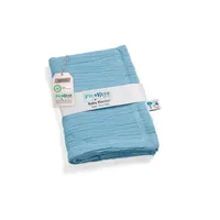 Pic bear Babydecke aus 100% Musselin-Baumwolle, 70x100 cm –