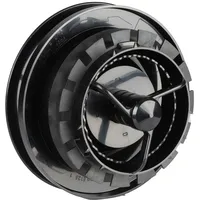 Zehnder Ablufttellerventil ComfoValve Luna E125 schwarz