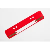 Loer & Schäfer 100 Heftstreifen PP rot