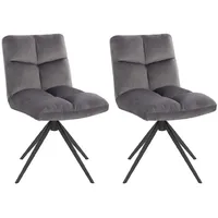 Home Deluxe Esszimmerstuhl drehbar 2er - 8er Set NODA