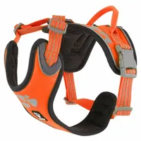 Hurtta Weekend Warrior Hundegeschirr, Neonorange, 81,3-99,1 cm