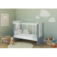 Kids Collective Babybett Gitterbett mit Kleiner Prinz Gravur 60x120