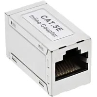 InLine Patchkabelkupplung Metall Cat.5e 2x RJ45 Buchse geschirmt
