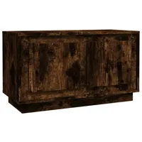 Furnicato TV-Schrank Räuchereiche 80x35x45 cm Holzwerkstoff