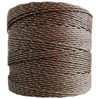 ZGM Weidezaunlitze Premium braun/orange 400 m, 9 Leiter