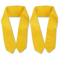 BestLivings Raffhalter 2er Pack inkl. Befestigungsösen für Gardinen (Gelb),
