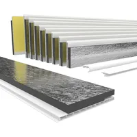 HEXIM PVC Rollladenkastendeckel mit Dämmung Länge: 1000 - 2000mm,