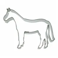Städter Keksausstecher Pferd aus Edelstahl