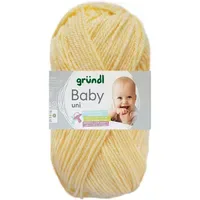 Gründl Häkelgarn Baby Uni Gelb 50 g