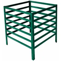 Shelfplaza HOME Komposter 100x100x100 cm in garten grün mit