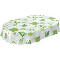 ANRO Wachstuchtischdecke abwaschbar Garten Tischdecke Wachstuch Rund Oval Eckig