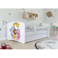 Kocot Kids Kinderbett Babydreams Zoo mit Schublade 140x70 cm