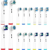 Perfekto24 Aufsteckbürsten Kompatibel für Oral B Zahnbürsten (16er Pack)