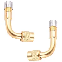 BAYLI 2 x Ventilverlängerungen PKW, Motorrad & Fahrrad 90°
