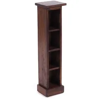 DESIGN DELIGHTS CD Hellbraun, Holz, 16x76x15 cm, Wohnzimmer, Regale,