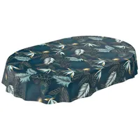 ANRO Wachstuchtischdecke abwaschbar Garten Tischdecke Wachstuch Rund Oval Eckig
