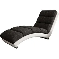 Mirjan24 Relaxliege, Dunkelgrau, Holz, Rechteckig, 62x84x180 cm, Wohnzimmer, Sessel,