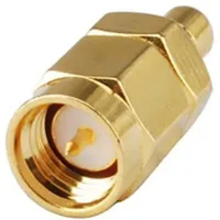 Conecto SMA-Adapter: MCX-Kupplung auf SMB-Stecker Mit Pin, Vergoldet -