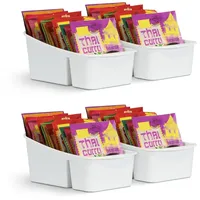 Pro Home Küchen Organizer mit 3 Fächern (4er Pack)