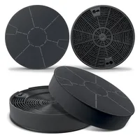 Vioks Kohlefilter Set 4x kompatibel mit Bauknecht 481249038013 Type29