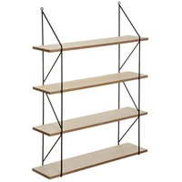 Atmosphera Metal Wall 60x80 Cm Wandregale - Beige -