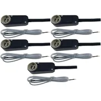 Trango 5er Set GU10 Anschlusskasten inkl. 100cm 2x 0,75mm2