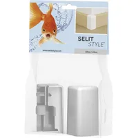Selit Style Außenecke silber Höhe 50 mm Clips &
