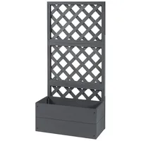 [en.casa] Blumenkasten, Grau