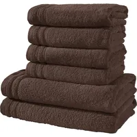 Erwin Müller Heidelberg Handtuchset 6-tlg. braun