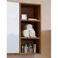 Held MÖBEL Hängeregal 30 cm Wotaneiche