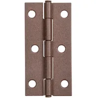 GAH Alberts Alberts Duravis Scharnier Schmal Rostbraun Duplexbeschichtet 80