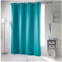 Dynamic24 Vorhang 135x240cm türkis blickdicht