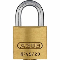 ABUS Messing-Vorhangschlösser, SB 45 /20mm,