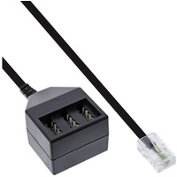 InLine TAE Adapterkabel, RJ45 Stecker auf TAE NFN Dose,