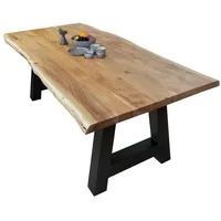 SAM Outillage Esstisch Baumkante massiv Akazie Natur 220 x