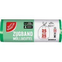 Gut&Günstig Müllbeutel 25,0 l grün, 25 St.