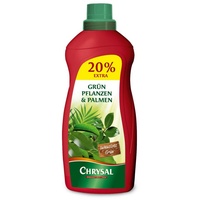 Chrysal Flüssigdünger für Grünpflanzen und Palmen 1200 ml