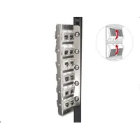 DeLock Keystone Halterung 12 Port neigbar für 10\" oder