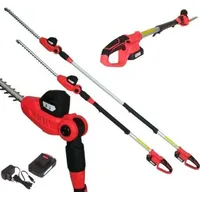 Apex Digital Akku Teleskopheckenschere 20V Li-ion Akku Hochheckenschere Hecke