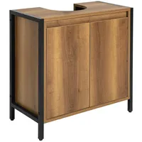SoBuy Waschbeckenunterschrank Badschrank Waschtisch Unterschrank Badmöbel Vintage BHT ca:
