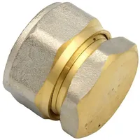 Pipetec Schraubfitting Stopfen 20x2 mm Endkappe Mehrschichtverbundrohr