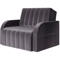 E-meubles Möblo Schlafsessel Grau, Holz, 1-Sitzer, 101x90x104 cm, Wohnzimmer,